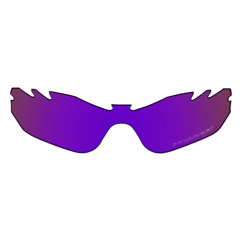Purple Mirror OOWLIT Анти-Царапины Сменные линзы для-солнцезащитные очки Oakley радар края вентилируемый OO9184 травления поляризованных солнцезащитных очков - Цвет линз: Purple Mirror