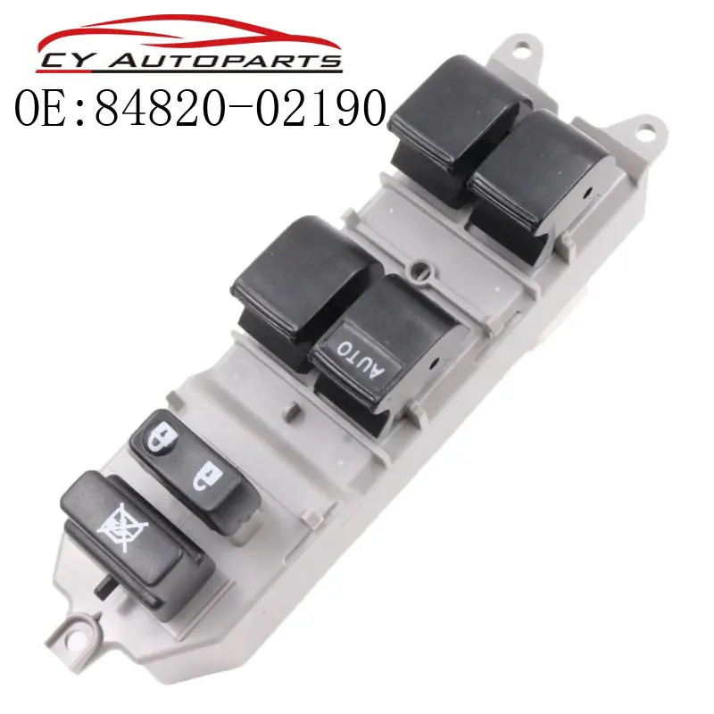 

New High Quality Power Window Switch For Toyota Corolla Camry YARIS RAV 4 Front Left 84820-02190 8482002190 84820-06130