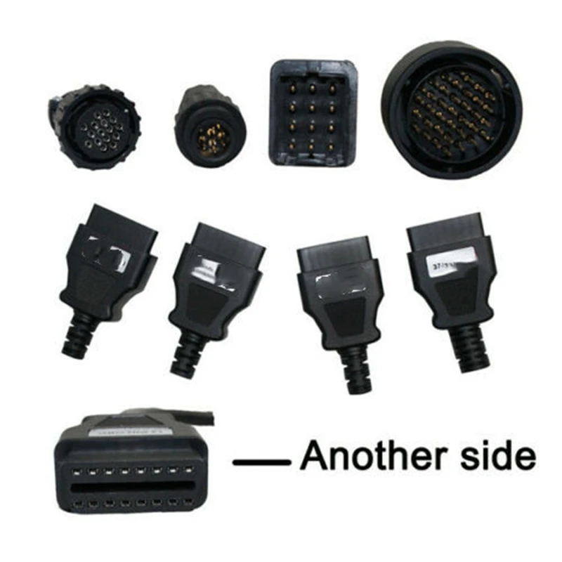 Полный 8 шт. obd2 кабель для тележки delphis vd ds150e autocome tcs cdp pro plus multidiag + MVDIAG