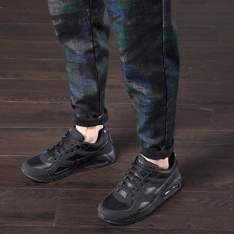 

Fashion New Camouflage Printing Drawstring Waist Mens Denim Pants Winter Thick Warm Fleece Lining Casual Full Length Trousers