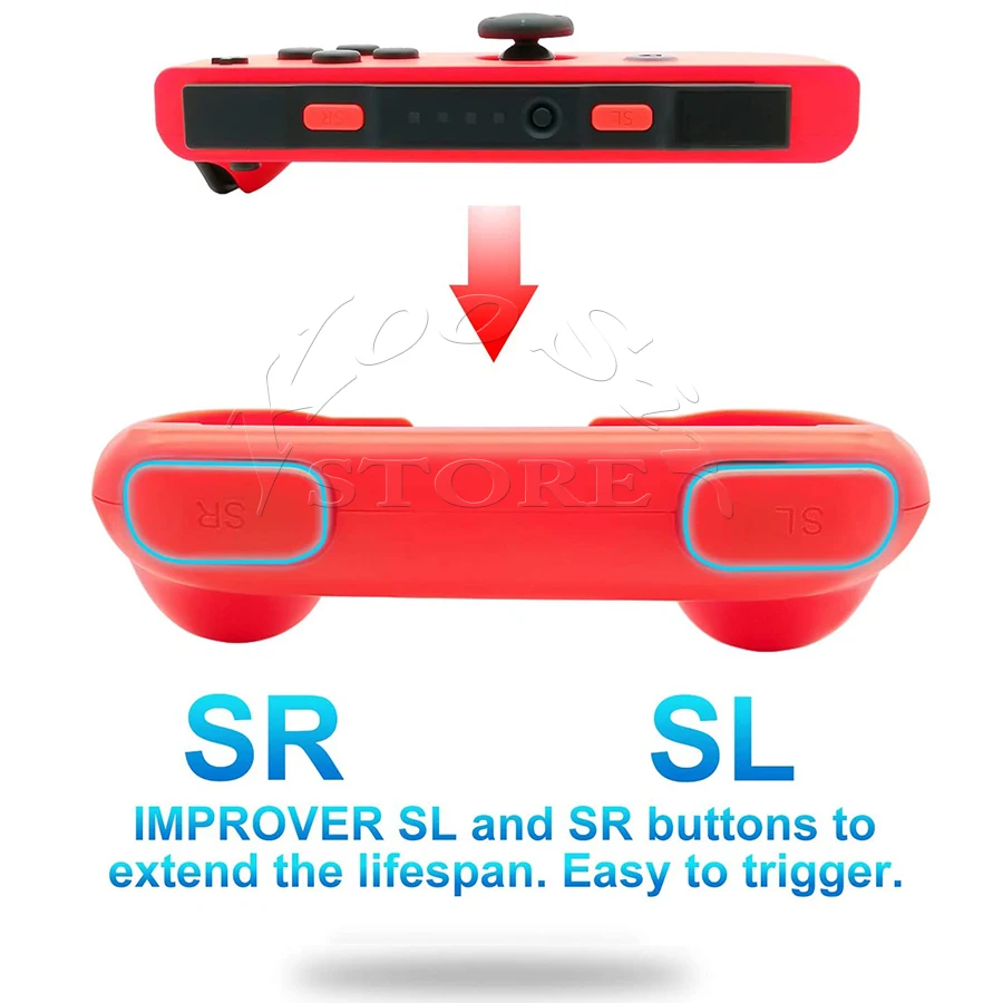 10 в 1 Nintendo Switch 2 гоночное рулевое колесо рукоятки захват 6 силиконовых колпачков