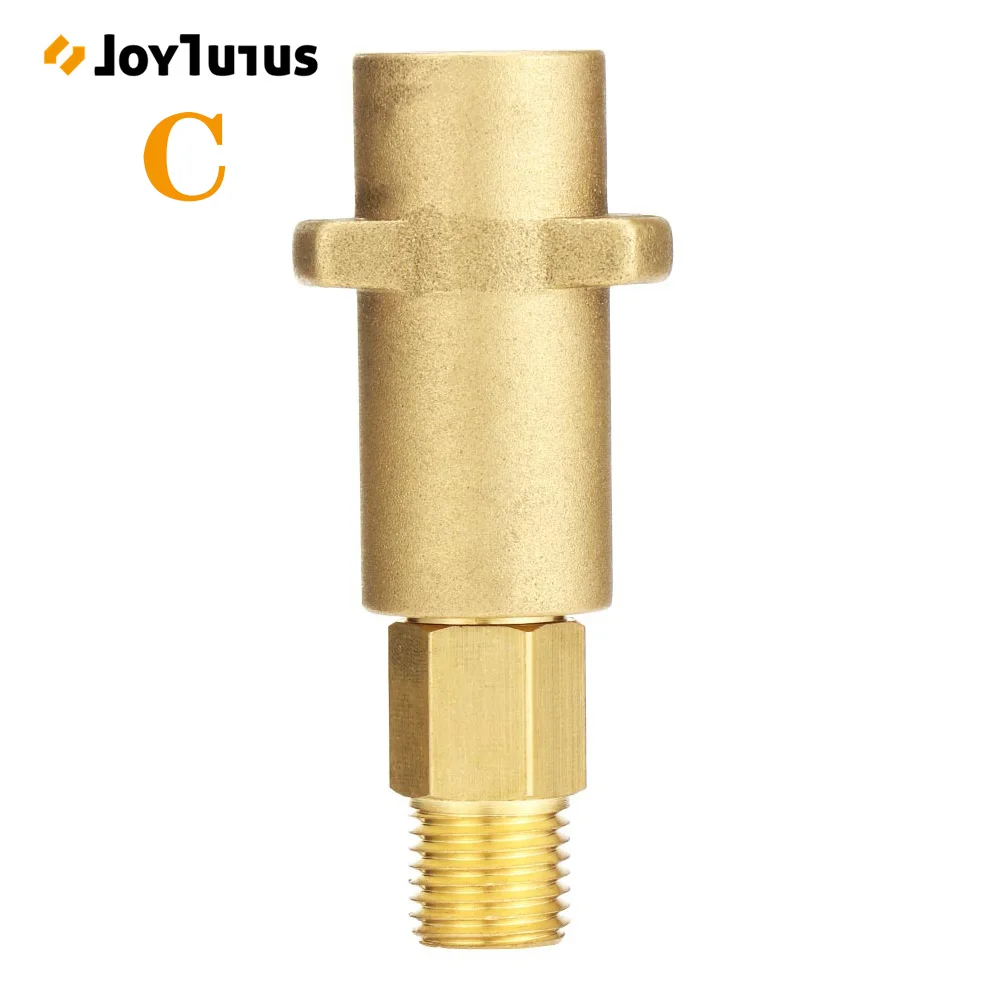 Белый Adapter for Foam Nozzle For Karcher K2 K3 K4 K5 K6 K7 High Pressure Soap Foamer For Car Washer - Цвет: Белый