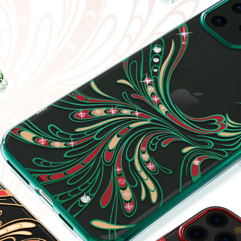 Оригинальный Роскошный брендовый чехол Kavaro со стразами для iPhone 11 Pro/11 Pro Max/11 Funda