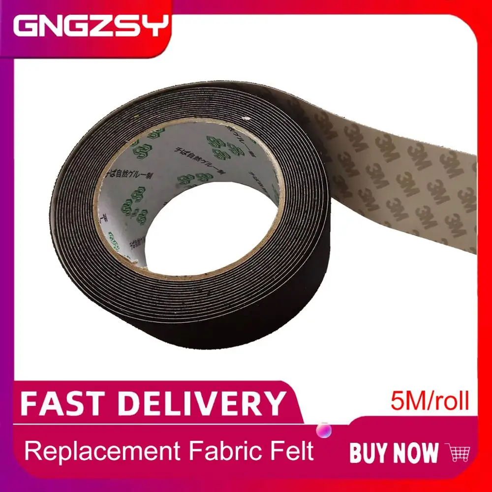 5 м/рулон автомобильная виниловая пленка скребк см войлочная кромка черная ткань