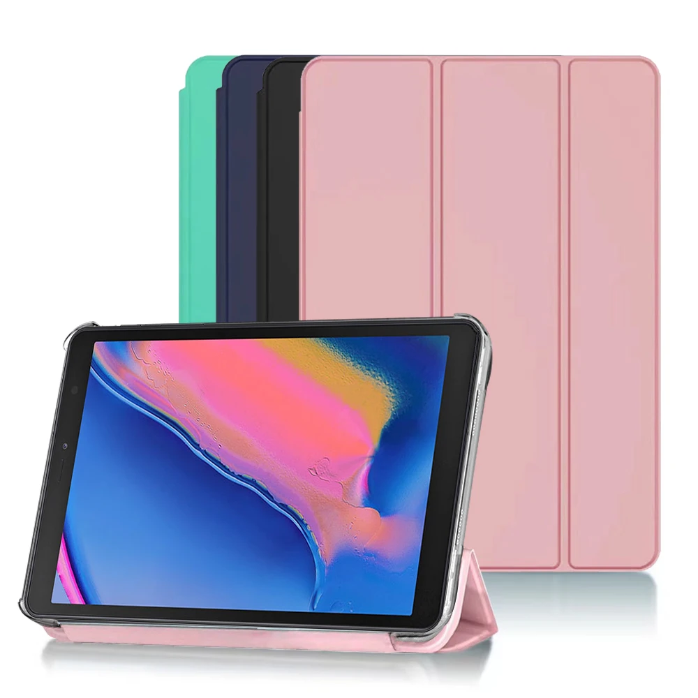

For Samsung Galaxy Tab A 8.0'' & S Pen (2019) Flip Case For P200 Cases Magnetic For SM-P200 SM-P205 Smart Leather Cover Funda