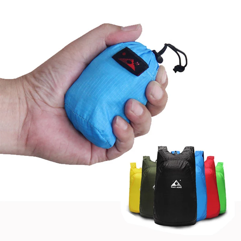 

Lightweight Nylon Backpack Foldable Waterproof Sport Bag Back Pack Folding Handy Travel Bag Outdoor For Men Women Shopper Sac