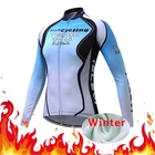 Зимняя женская одежда для велоспорта, Джерси с длинным рукавом, рубашка, куртка, одежда, велосипедная термальная флисовая рубашка, велосипедный Топ для горного велосипеда, блузки, Майо