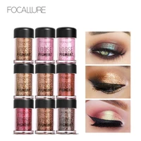 focallure 18 colors glitter eye shadow cosmetic makeup diamond lips loose powder eyeshadow makeup eyes pigment powder comestic