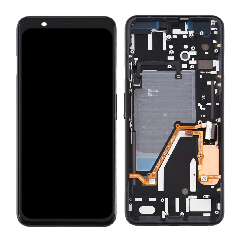 Original 6,3 "de Google para Google Pixel XL 4 4XL XL4 G020P G020 GA01180-US pantalla LCD de montaje de digitalizador con pantalla t&aacute;ctil con marco-1