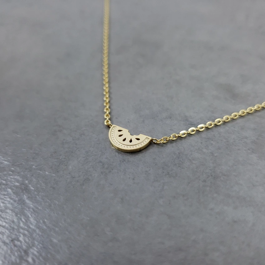 Великолепная сказка Лето Туле сладкий арбуз Шарм Цепочки и ожерелья для Для