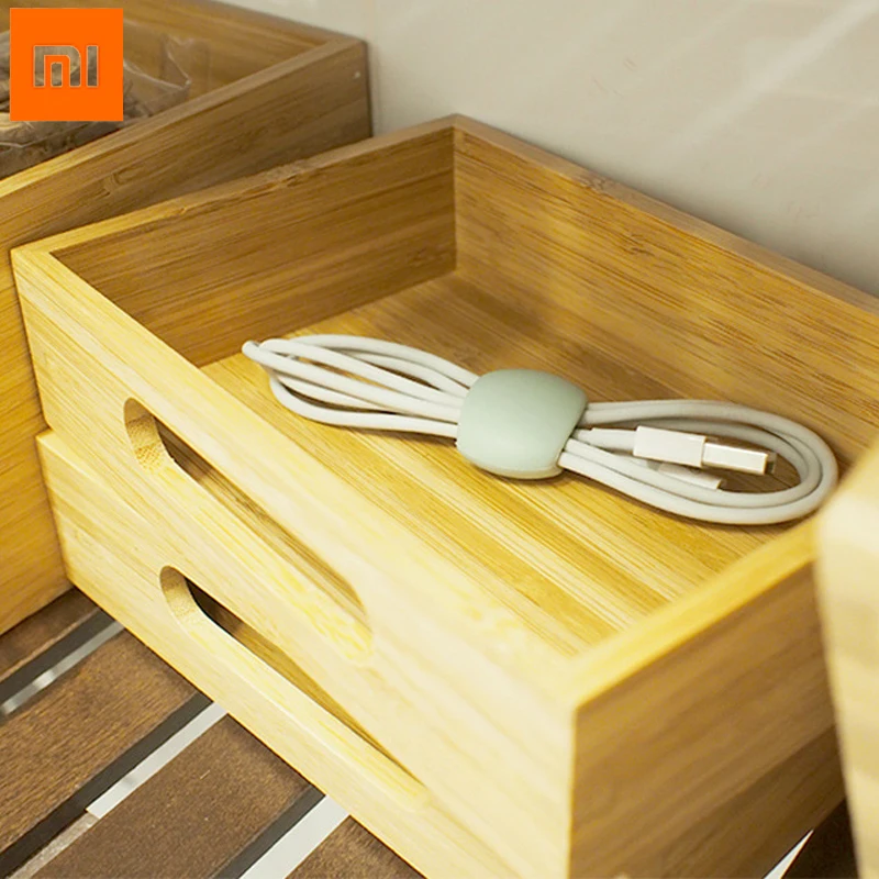 Органайзер Xiaomi силиконовый органайзер для передачи данных и кабеля устройство