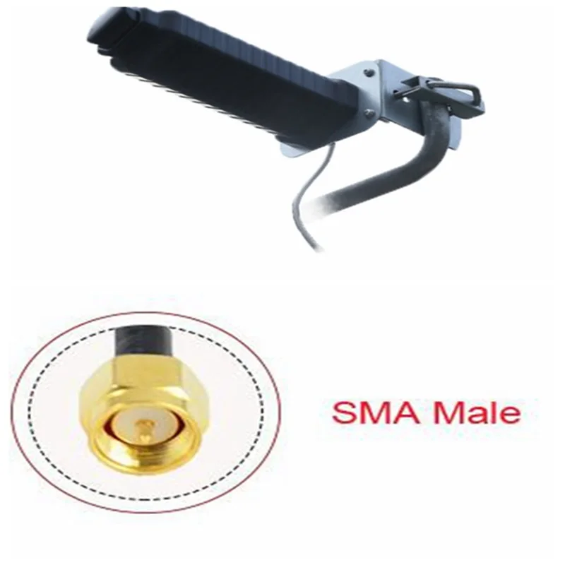 20dbi 4G LTE Антенна Yagi Omni наружная антенна SMA-male разъем для huawei ZTE 3G Роутер модем 5 м или