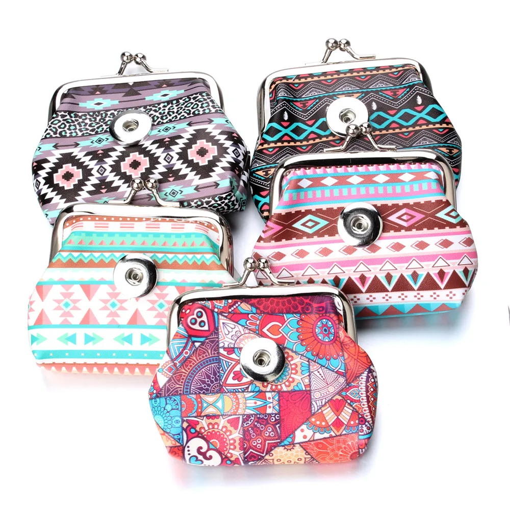 10 шт./Лот новые кошельки из искусственной кожи с застежкой 18 мм | Украшения и