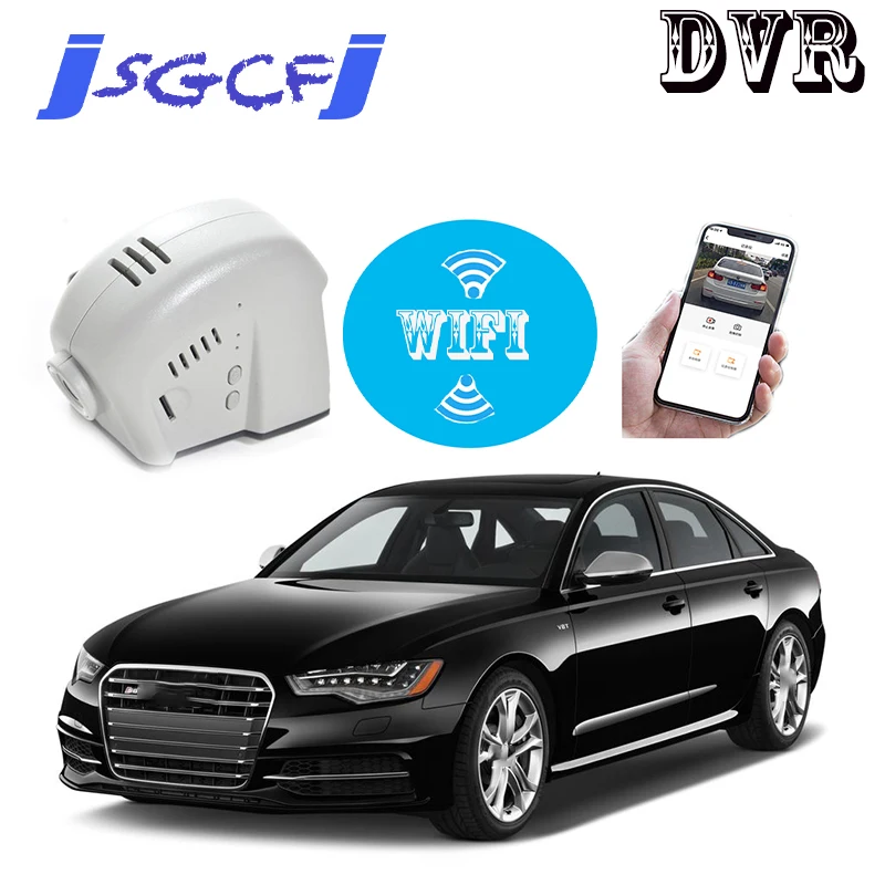 

Special Car Road Record WiFi DVR Dash Camera Driving Video Recorder HD Night Vision For Audi A6 A6L S6 RS6 C7 2011~2016