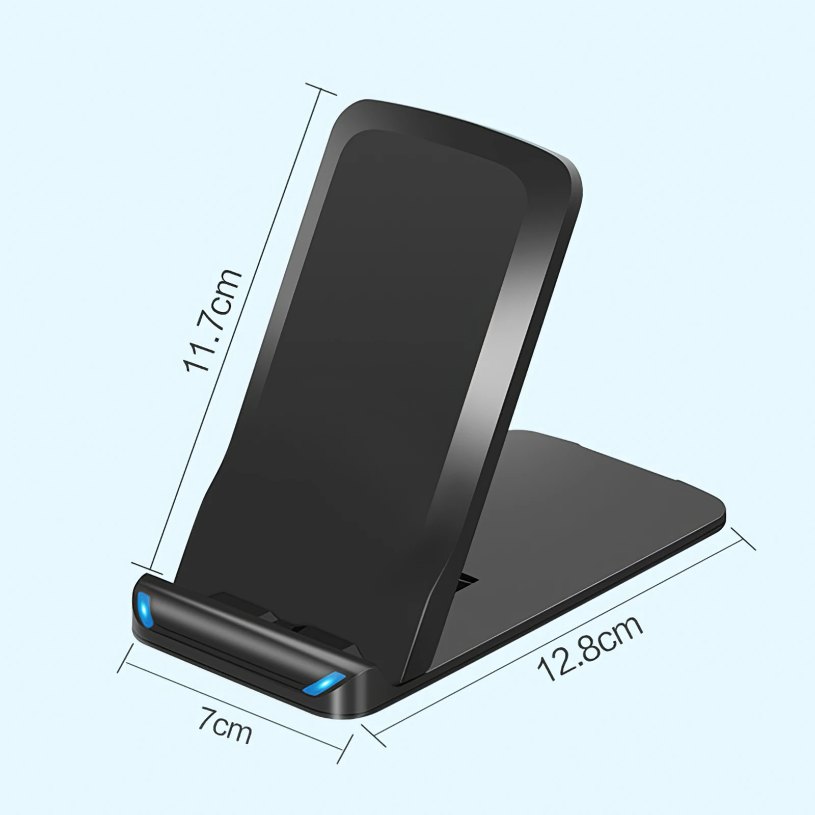 

15W Qi Wireless Charger Stand for iPhone 12 11 XS XR X 8 Wireless Fast Charging Dock Station Phone Charger for Samsung S20 S10