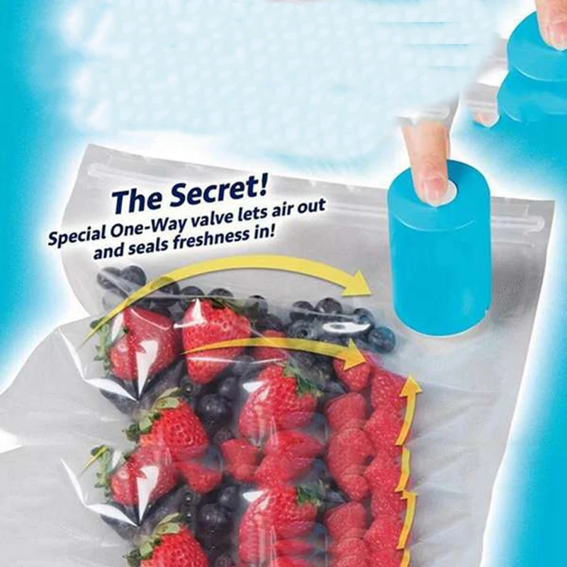 AD вакуумный упаковщик с сумками Sous Vide многоразовые вакуумные герметичные пакеты