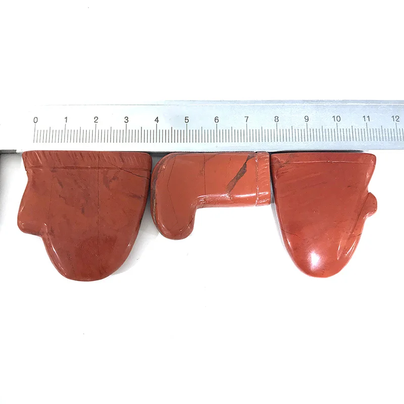 

Natural Red Jasper Christmas Hat Socks And Mitten Healing Crystal Hand Carving Nice Design For Gifts And Decoration MY