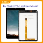 Для Alcatel 3T 8,0 2018 T-Mobile 9027W 9027 ЖК-дисплей + сенсорный экран дигитайзер стеклянный сенсор с бесплатными инструментами