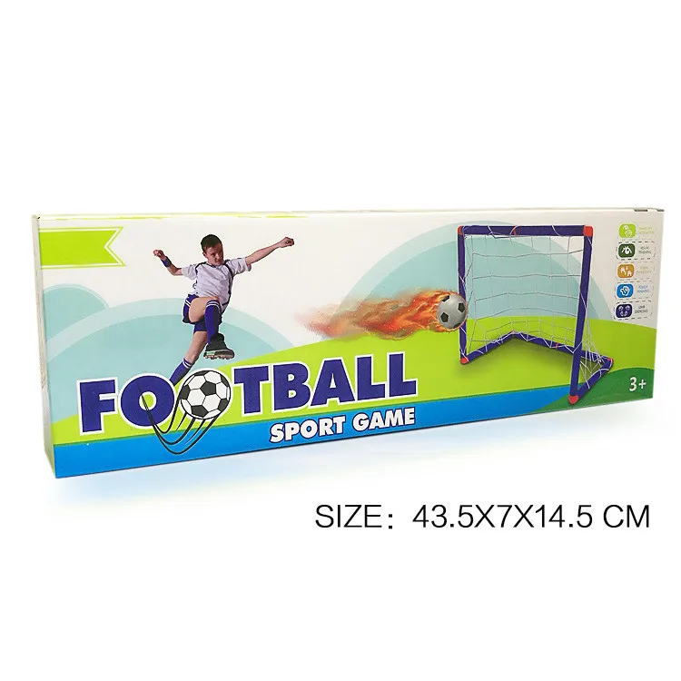 Портативный детский футбольный ворот ворота игрушечные комплект детский футбольный мяч с насосами для занятий спортом в помещении и на открытом воздухе Новинка 2020