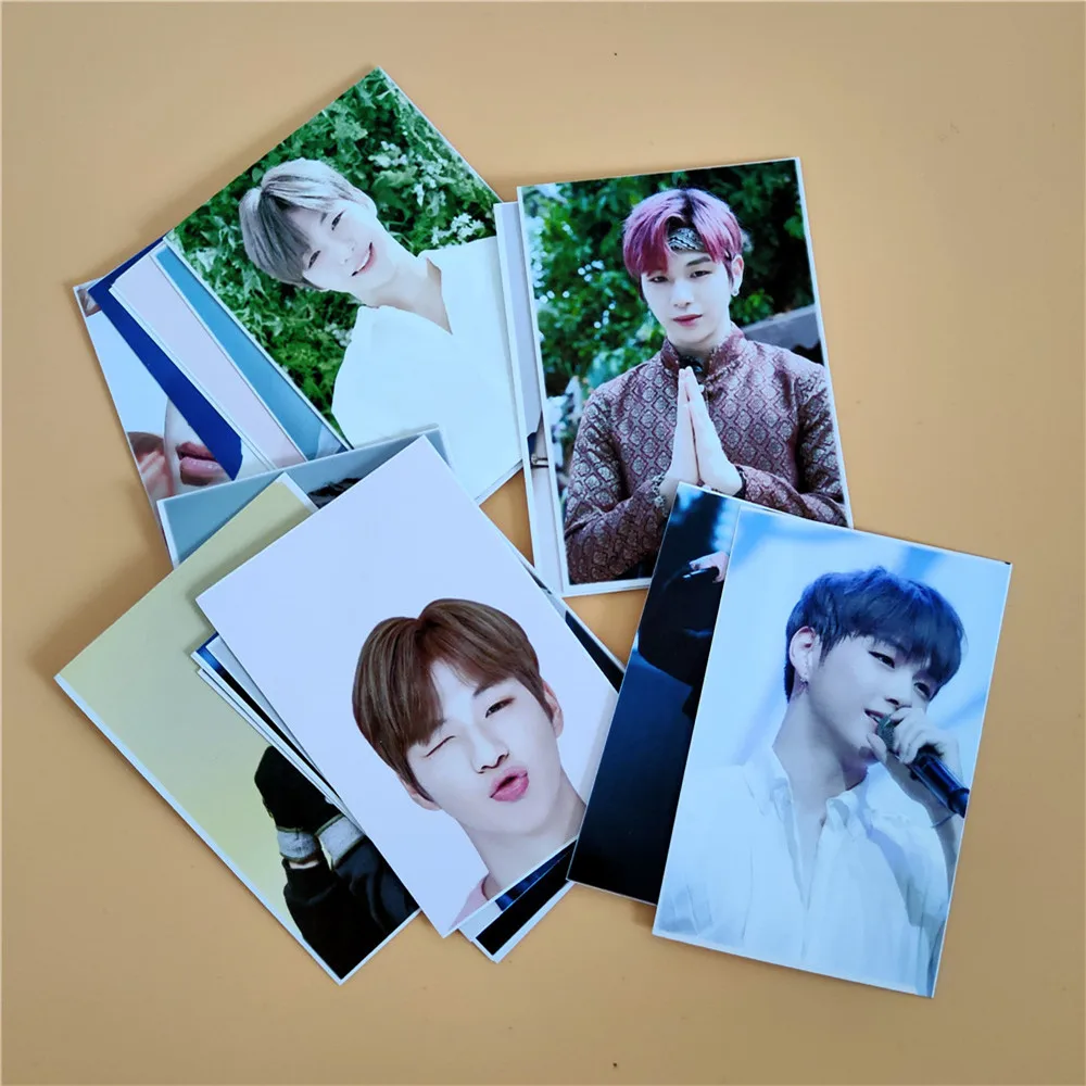 KPOP Kang danel WANNA ONE LOMO Card Фотокарта самодельная сгорает его производство 101 |