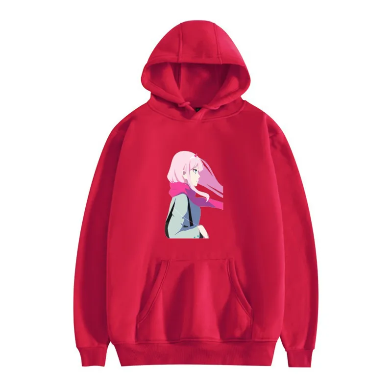 

Anime Zero Two Print Pullover Women Winter Sweatshirt Men Oversized Hoody Darling In The Franxx Costume Hoodie Harajuku Sudadera