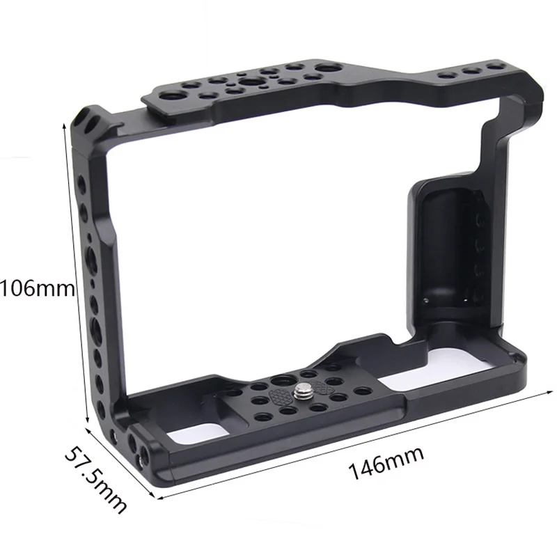 CNC Алюминий Камера клетка для ЖК дисплея с подсветкой Fujifilm X T3 /XT3 /XT2 /X T2 DSLR