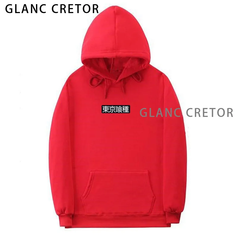 

2021 New Arrival Harajuku Anime Hoodies Tokyo Ghoul Printing Pullover Sweatshirt Hip Hop Streetwear