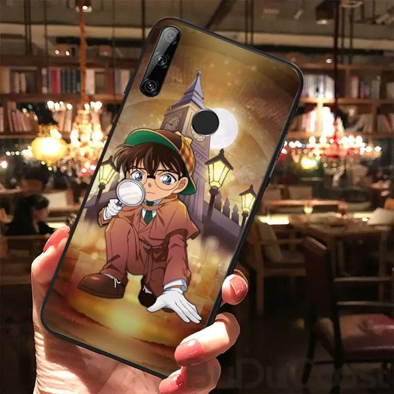 

Hrmes Cute Cartoon Detective Conan Phone Case For Huawei Y5 Y6 Y7 Y9 Prime Pro II 2019 2018 Honor 8 8X 9 lite View9