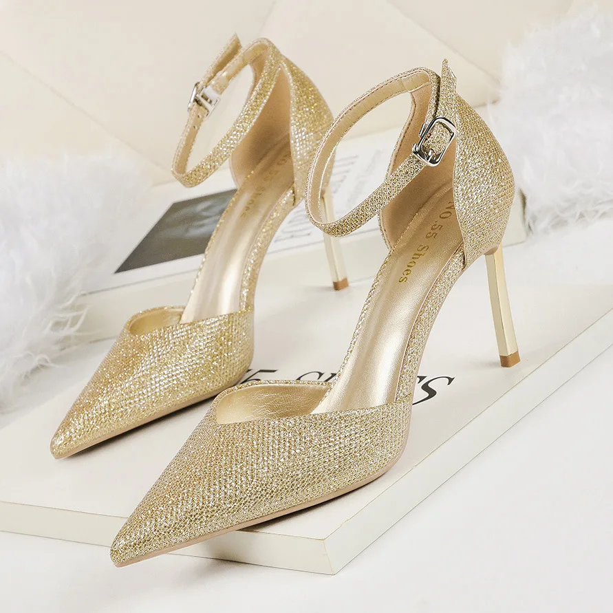 Блестящая обувь с закрытой пяткой в стиле Мэри Джейн дизайнерская женская