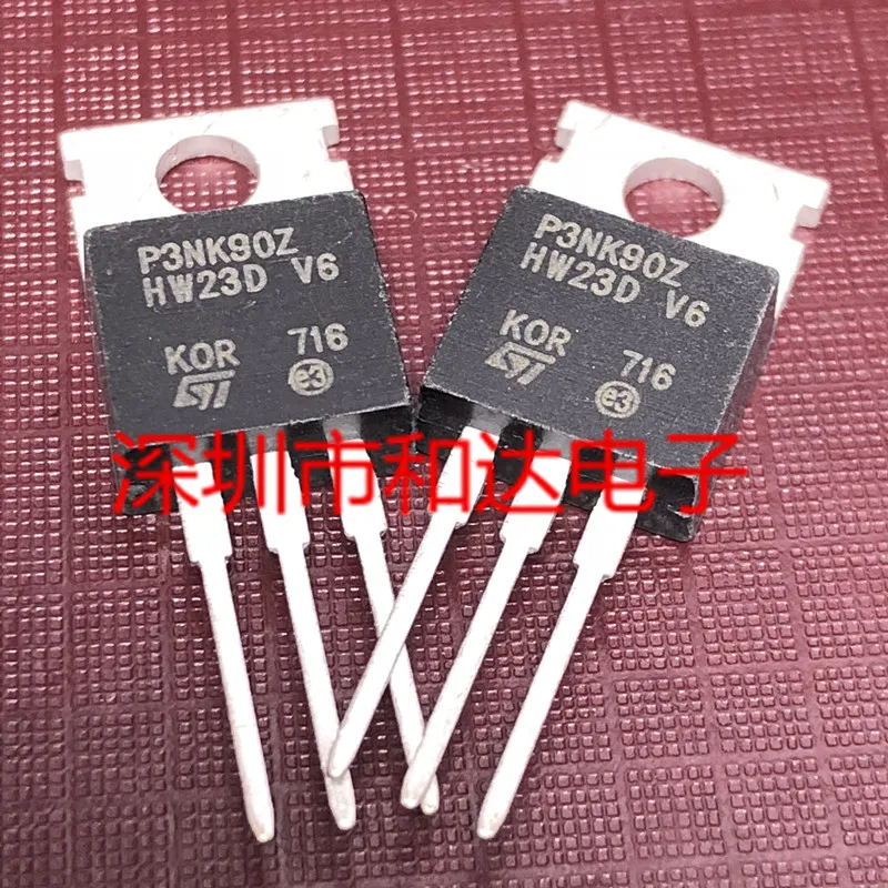 

5pcs P3NK90Z STP3NK90Z TO-220 900V 3A