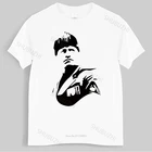 Летняя мужская футболка, белая футболка, черная футболка B Mussolini, футболка для итальянского политика, крутые топы для подростков, Прямая поставка