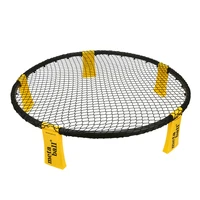 mini beach volleyball balls game set outdoor team sports lawn fitness equipment net with 3 balls
