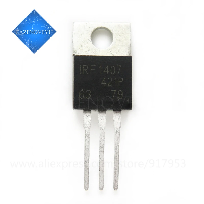 10PCS IRF1404 IRF1405 IRF1407 IRF2807 IRF3710 LM317T IRF3205 Transistor TO 220 TO220 IRF1404PBF IRF1405PBF IRF1407PBF