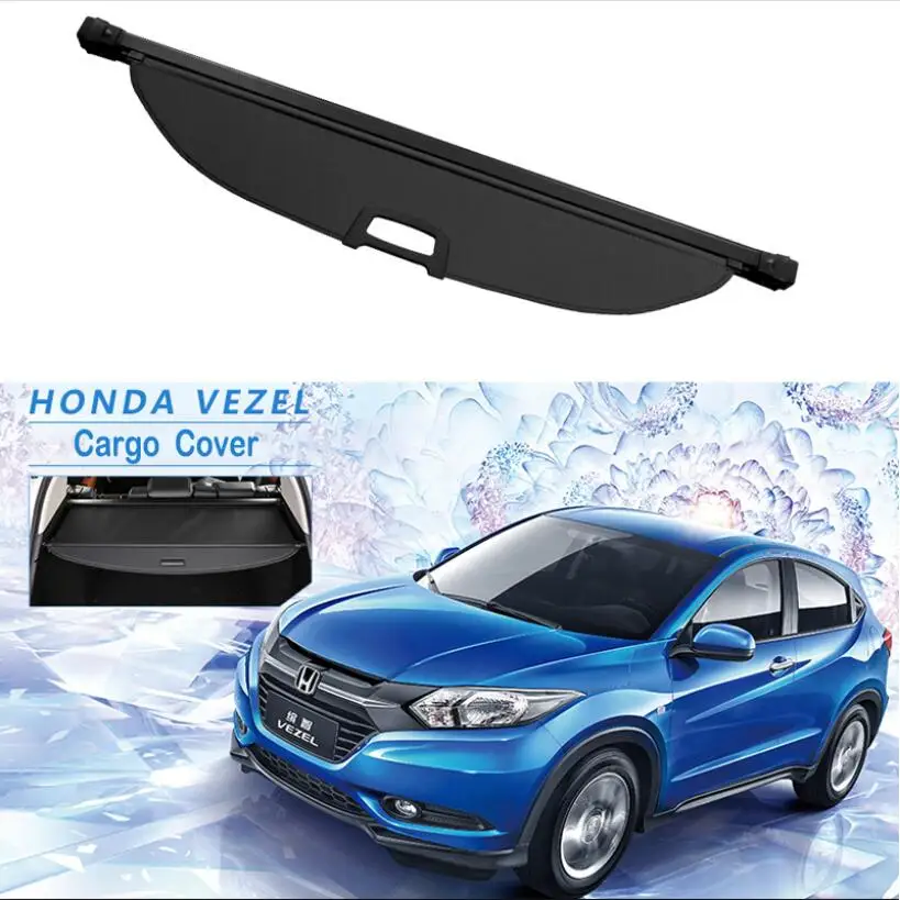 Задняя крышка Карго Для Honda VEZEL XRV HRV 2014-2019 защита экрана багажника защитная