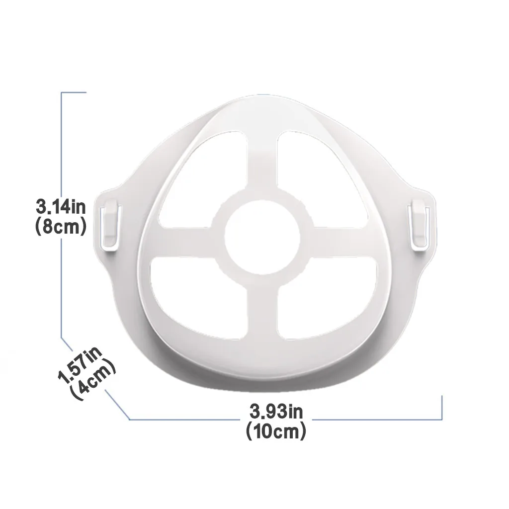 

3D Breathable Valve Mouth Mask Support Breathing Assist Mask Inner Cushion BracketUnisex Reusable Dustproof Mask bracket A50