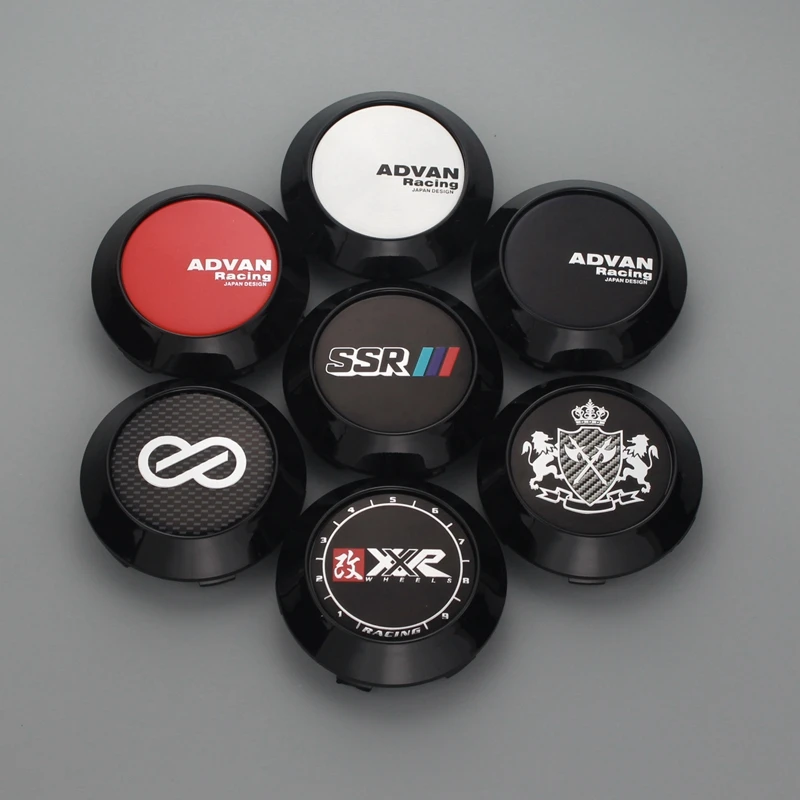 4 шт. 70/63 мм клипса для стайлинга автомобиля ssr колпачок крышки колеса xxr колпачки
