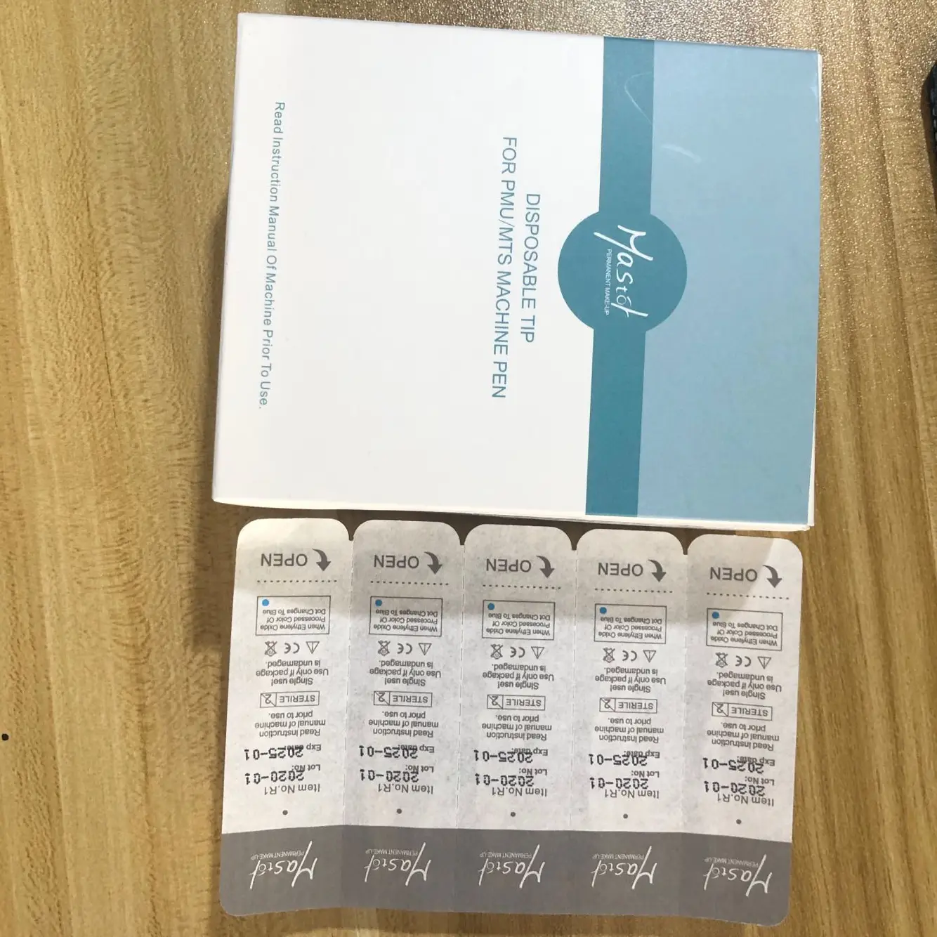 Одноразовая игла Mastor 3RL для перманентного макияжа роторная машина PMU иглы с