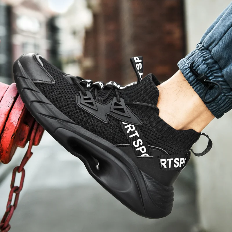 

2021 High Quality Men Running Shoes Breathable Sock Sneakers Men Lightweight Gym Trainer Sport Shoes Designer Fashion Sneakers