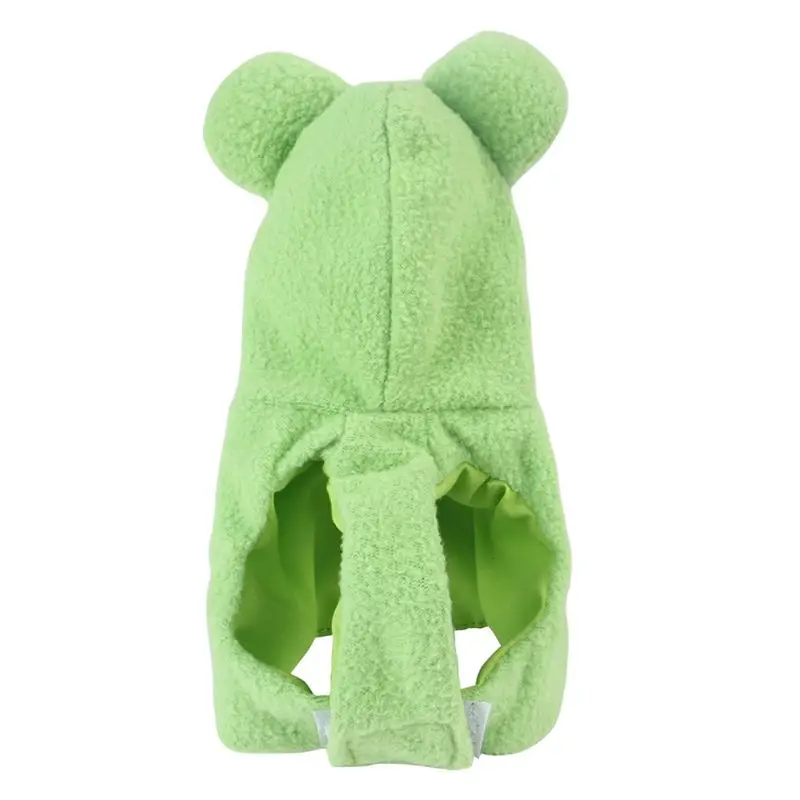 Новая забавная одежда для птиц в форме лягушки костюм попугаев Косплей зимняя