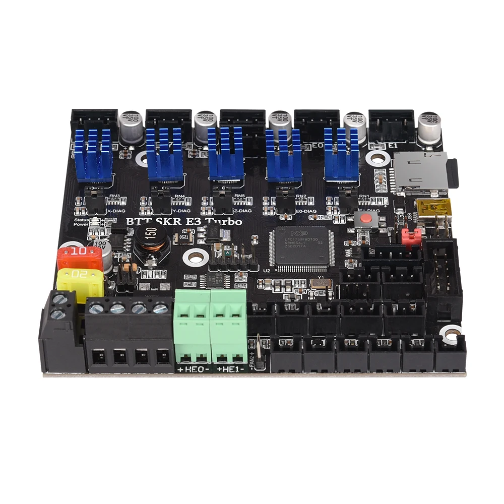 Плата управления BIGTREETECH SKR E3 Turbo плата с TMC2209 UART для 3D-принтера Ender 3 V2 обновленная MINI