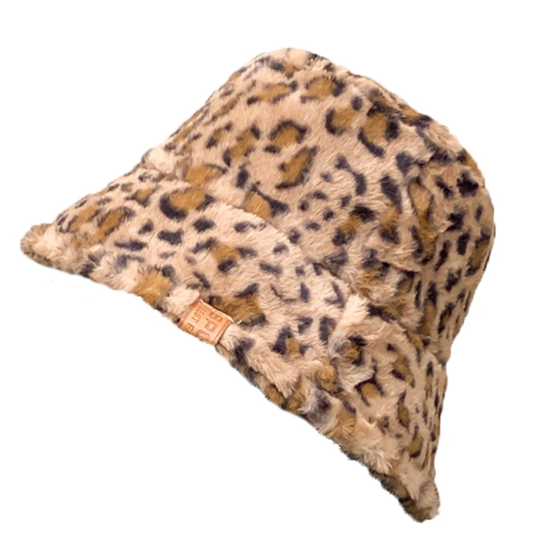 

New Design Autumn and Winter Fashion Versatile Plush Cold Proof Basin Bucket Cap Women's Fisherman's Hat