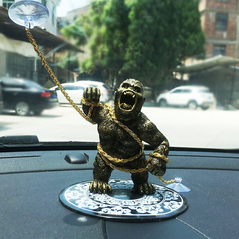 Украшение для автомобиля Furious Gorilla Высококачественная полимерная кукла