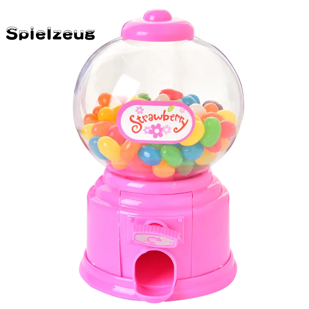 1 шт. мини милые скручивания машина для конфет диспенсер копилка монет ящик