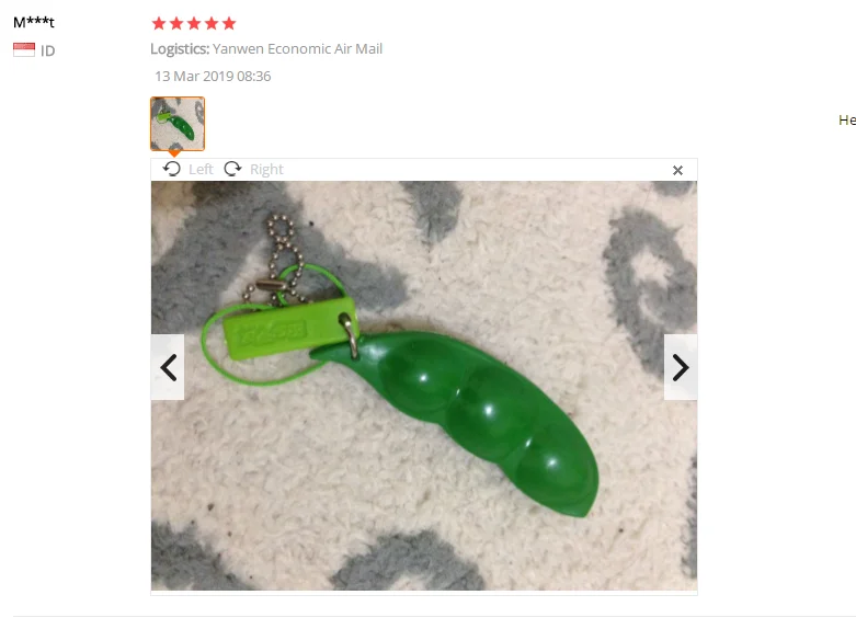 Креативный экструзионный горох Сои Edamame игрушка для снятия стресса брелок милый