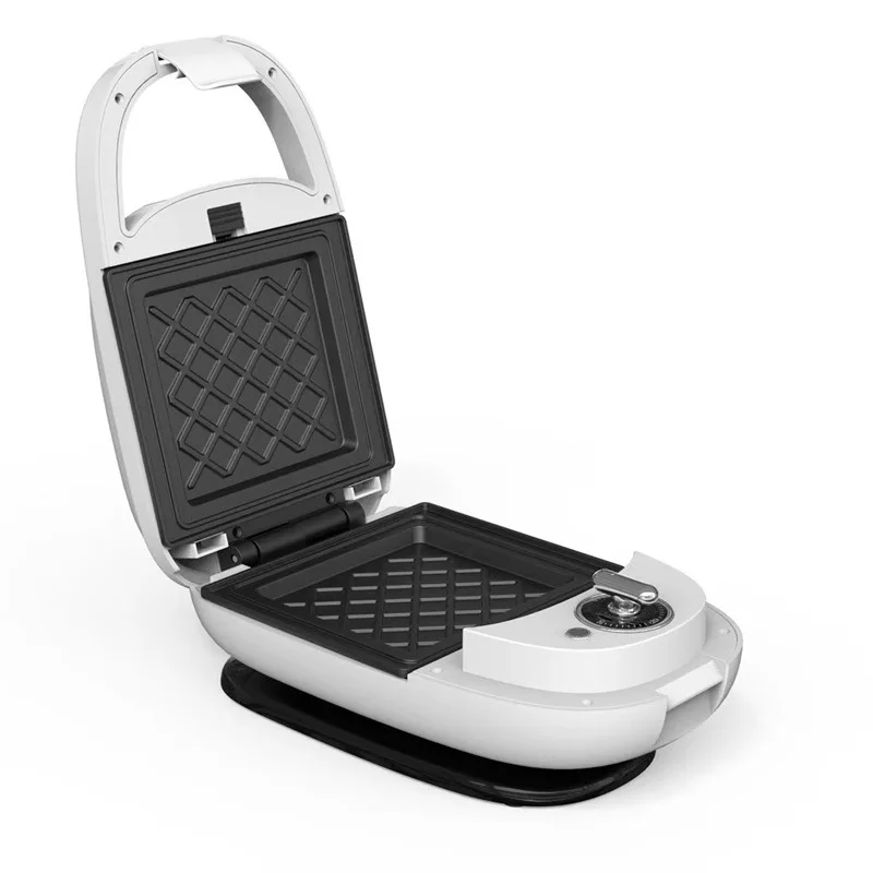 Электрическая антипригарная машина для приготовления сэндвичей 600 Вт с таймером