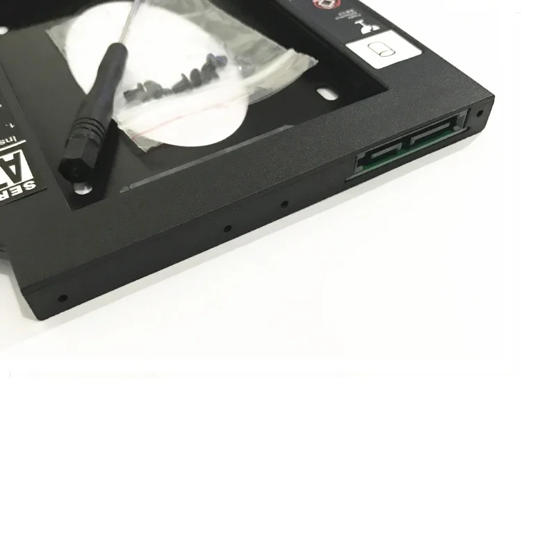 2 5 &quot2nd CD/DVD-ROM HDD жесткий диск Caddy лоток SATA 9 мм 12 7 Оптический отсек для ноутбука