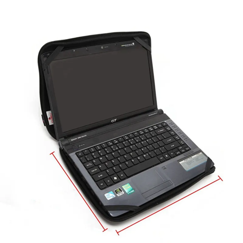 Однотонная сумка для ноутбука минималистичный неопреновый чехол планшета 12 13 14 15