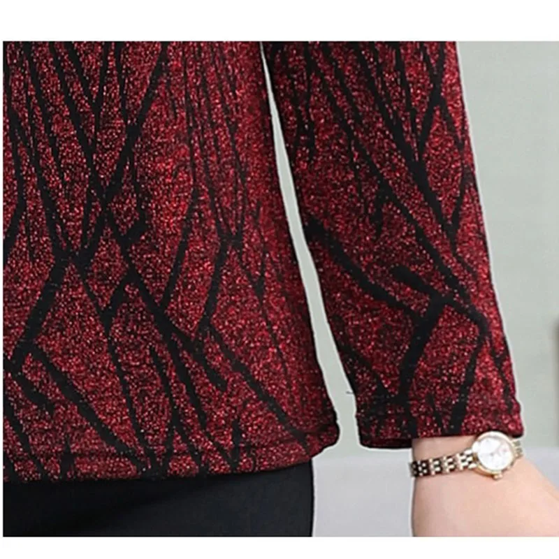 Футболка женская демисезонная с длинным рукавом батальных размеров 1827 | Женская