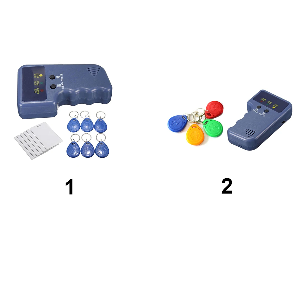 2019 Ручной 125 кГц RFID Копир Писатель rfid дубликатор EM ID копир + 5 шт. EM4305/T5577/CET5200