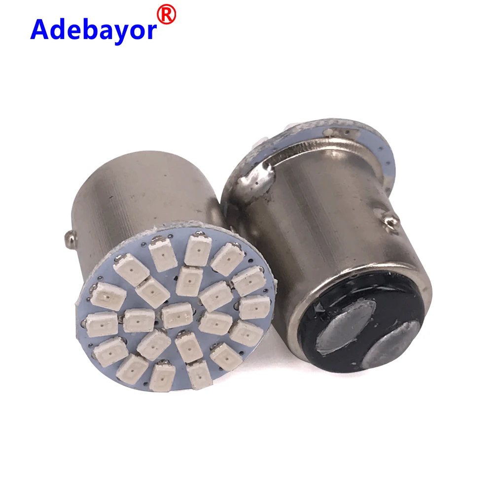 16X1157 BAY15D P21/4w 22 smd Leds светильник 3020 автомобиля SMD led лампа для Rogue 1206 сигнал поворота